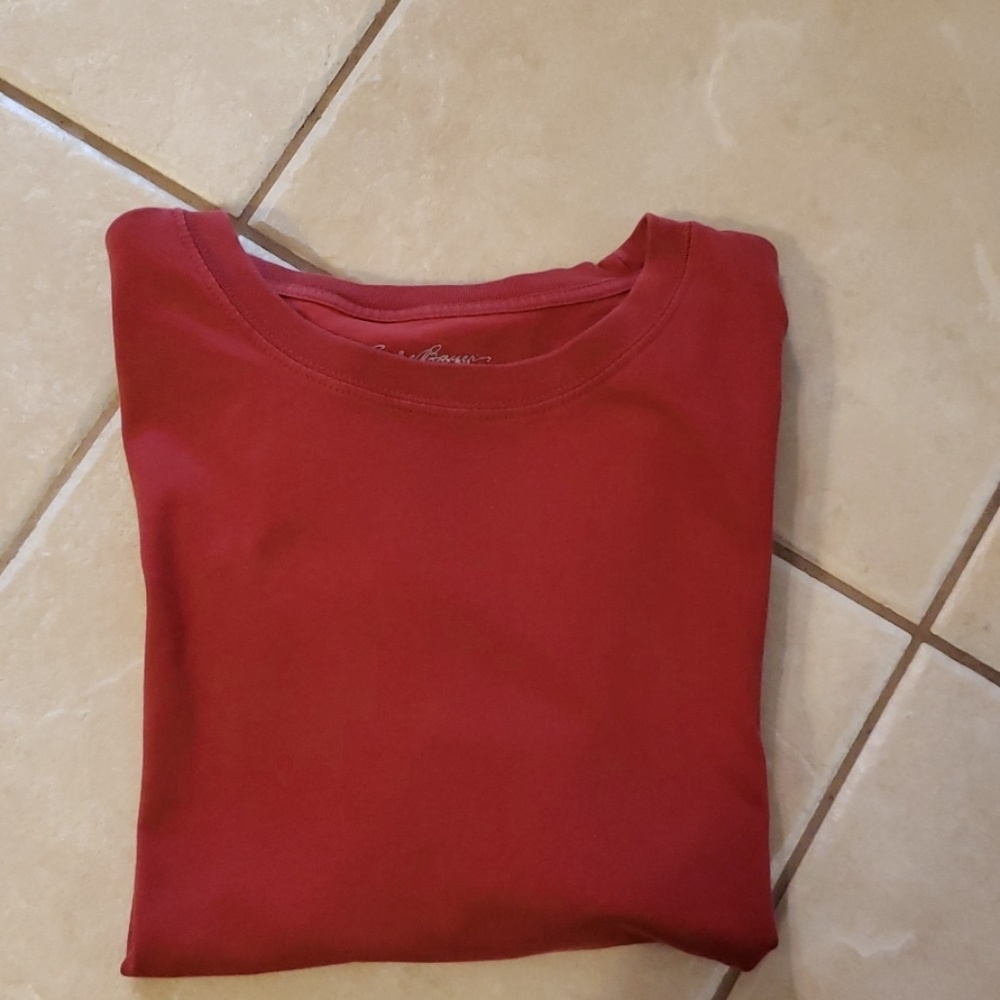 Men's Eddie Bauer Legendwash tee red size TXXL